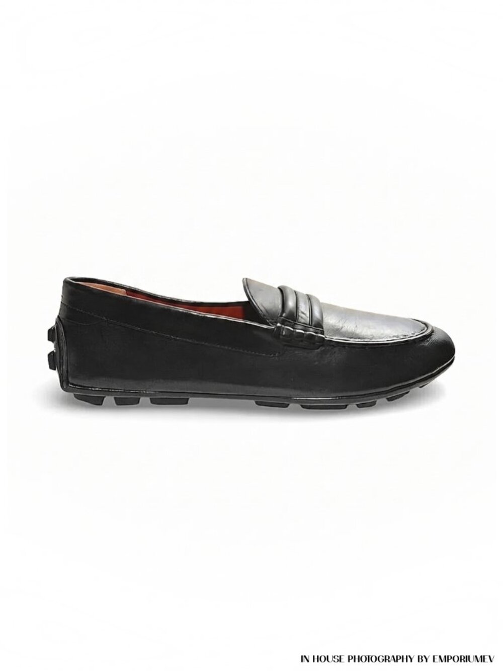 Bally Kerbs Black Leather Loafers US 10 UE 43